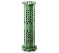 Handmade Wooden Incense Holder Burner Tower for Sticks Cones Ash Catcher