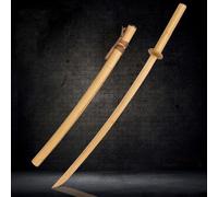 Handmade Wooden Katana - Japanese Style Samurai Sword for Kendo Practice, Cosplay, Comic Shows for Parties