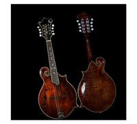 Handmade Wooden Mandolin String Instrument Made Entirely Of Solid Wood