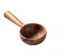Handmade Wooden Mixing Spoon Natural Beech Handmade Wooden Mixing(B)