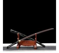 Handmade Wooden Samurai Sword with Sheath,Natural Rosewood Katana 103cm Bokken for Display,Cosplay Collection and Kendo Training(Color:C)