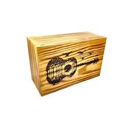 Handmade Wooden Urn Box with Beautiful Design Cremation Funeral Urns Box Adults Male Female Urn Box for Human Ashes Memorial Urns, Decorative Urn (9''W x 5.5''L x 4.5''H - Inches - Medium)