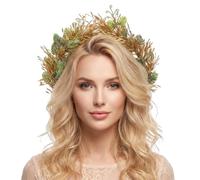 Handmade Woodland Crown Forest Flower Headband Goddess Floral Elf Hairband
