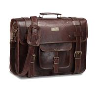 Handmade World Leather Messenger Bags For Men Women Briefcase Laptop Computer Satchel Distressed Bag (13" X 18")