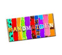 Handmaiden Chocolate Bar Gift Wrapper Gift Present For Wedding Marriage Gift Christmas Present (#1911) (without chocolate bar)