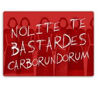 Handmaid's Tale - Latin Red Landscape - Small Sticky Pads | Printed Metal Wall Sign Plaque