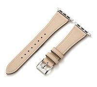 HANDODO Italian Genuine Leather Strap for Women for Apple Watch Series 11 10 9 8 7 6 5 4 3 2 1 SE SE2 Ultra 2 SGS Certified Elegant Wristband Cute Strap for iWatch 38mm 40, beige, 38/40/41/42mm(series