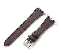 HANDODO Italian Genuine Leather Strap for Women for Apple Watch Series 11 10 9 8 7 6 5 4 3 2 1 SE SE2 Ultra 2 SGS Certified Elegant Wristband Cute Strap for iWatch 38mm 40, 01 Dark Chocolate, 38/40/41