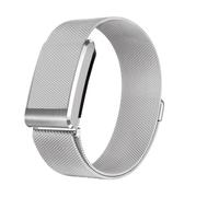 HANDODO Stainless Steel Milanese Loop Strap Compatible With Whoop 5.0 One/Peak, Breathable Sports Strap Sweat Absorption Band with Metal Frame Connector for Men Women