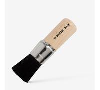 Handover : Black Bristle Stencil Brush : #16 - 1 in