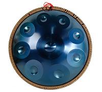 Handpan 2022 Newest Premium Drums Instrument, D3 A Bb C D E F G A, For Professional Audio Production, Music Enthusiast, With Handpan Bag, Drumsticks, Drum Tripod (Size : 9 Notes)