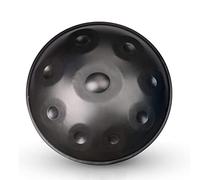 HandPan D Minor 9 Notes Steel Hand Drum Soft Hand Pan Bag, Grey 9 Explanations D3 A Bb C D E F G A) for Meditation, Yoga and Zen