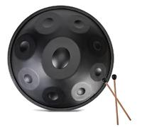 Handpan Drum 10 Notes D Minor Kurd Meditation Sound Healing Instrument with Mallets