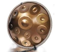 Handpan Drum 12 Notes, 432Hz D Minor Kurd Hand Drums Instrument for Adults, 22 Inches Premium Steel Handpan for Meditation Yoga and Sound Healing with Bag Mallets and Stand