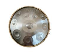 Handpan Drum 22-Inch 12-Note D Kurd 440Hz - Includes Soft Bag, Mallets, Stand, Note Stickers, Cleaning Cloth - Artist Performance Video