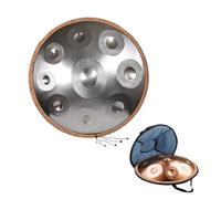 Handpan Drum 22 Inch - 12 Notes 432Hz Steel Percussion Instrument with Soft Bag for Meditation and Sound Healing