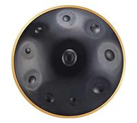 Handpan Drum 22 Inch 9 Notes/10 Notes D Minor Steel Tongue Drum Hand Drum Ethereal Drum Percussion Instrument with Drum Stand, Drumsticks, Drum Bag for Yoga Meditation