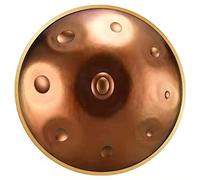 Handpan Drum 22 Inch 9 Notes/10 Notes D Minor Steel Tongue Drum Hand Drum Ethereal Drum Percussion Instrument with Drum Stand, Drumsticks, Drum Bag for Yoga Meditation