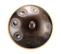 Handpan Drum 22 Inch 9 Notes/10 Notes D Minor Steel Tongue Drum Hand Drum Ethereal Drum Percussion Instrument with Drum Stand, Drumsticks, Drum Bag for Yoga Meditation