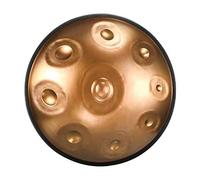 Handpan Drum 22 Inch 9 Notes/10 Notes D Minor Steel Tongue Drum Hand Drum Ethereal Drum Percussion Instrument with Drum Stand, Drumsticks, Drum Bag for Yoga Meditation