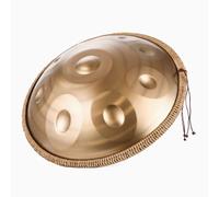 Handpan Drum 22 Inch Adults, D Minor Kurd 9 Notes 423HZ/440HZ Professional Hand Pan, Steel Hand Pan Percussion Instruments, For Meditation, Music Therapy & Performances(A)