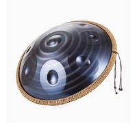 Handpan Drum 22 Inch For Adults, D Minor Kurd 9 Notes 423HZ/440HZ Professional Hand Pan, Steel Hand Pan Percussion Instruments, For Meditation, Music Therapy & Live Performances(B)