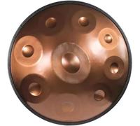 Handpan Drum 22 Inch Percussion Instrument Steel Hand Drum with Soft Hand Pants, 2 Handpan Mallets, Handpan Stand, Lint-Free Cloth