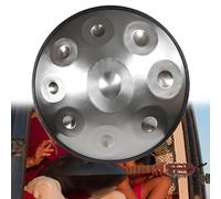 Handpan Drum 22 Inch Steel Percussion Instrument for Meditation & Yoga, 9/10/12 Notes Tongue Drum Set with Tripod, 432Hz/440Hz Tuning