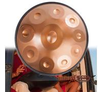 Handpan Drum 22 Inch Steel Percussion Instrument for Meditation & Yoga, 9/10/12 Notes Tongue Drum Set with Tripod, 432Hz/440Hz Tuning
