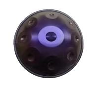 Handpan Drum, 22 Inches Steel Handpan with Bag, Handpan Mallet, Stand, Harmonic Percussion, Professional Instrument Hand Pan, for Sound Healing, Pressure Release, Personal Meditation