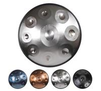 Handpan Drum 22in D Minor Steel Music Instrument with Soft Bag and Stand, 9/10/12 Notes for Relaxation and Meditation