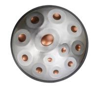 Handpan Drum 432/440hz handpan drum 14/12/10/9notes 22 inch meditation instrument tongue drum yoga Nitriding Stainless Steel(440hz 9notes)