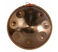 Handpan Drum 432Hz/440Hz, 6/9/10/12 Notes 44cm/55cm Inches Percussion Instrument With Drum Tripod, Steel Handpan Instrument For Meditation Yoga Sound Healing(B-432Hz,9Notes)