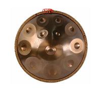 Handpan Drum 432Hz/440Hz, 6/9/10/12 Notes 44cm/55cm Inches Percussion Instrument With Drum Tripod, Steel Handpan Instrument For Meditation Yoga Sound Healing(A-432Hz,12Notes)