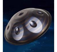 Handpan Drum 432Hz, 9/10/12 Notes 22 Inches Steel Hand Pan Percussion Instruments, Handpan Drum Sets, For Meditation Yoga Sound Healing(A,9 NOTES)