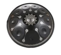 Handpan Drum 432hz Handpan Drum 10 Notes 22 Inch D Minor Tambourine Yoga Meditation Instrument Beginner Steel Tongue Drum Music Drum