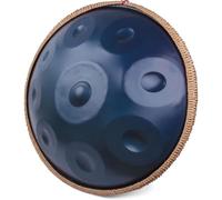 Handpan Drum 440 Hz, Harmonic Handpan Drum in D Minor, 9 Tones, 22 Inch Hand Pan, Wonderful Melody, for Sound Healing, that the Perfect Sound Comes to Your Hands (Blue, 9-Tone)