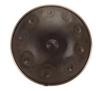 Handpan Drum D Minor 9/10 Notes 22 Inch Professional Carbon Steel Hand Drum with Carry Bags, Sheet Music, Drum Stand and Mallet for Adults