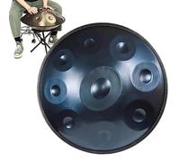 Handpan Drum for Sound Healing, Personal Meditation,Yoga,440Hz 9/10/12 Notes,Kurd Minor Popular Hand Drums/Purple - 12 Notes