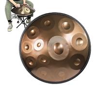 Handpan Drum for Sound Healing, Personal Meditation,Yoga,440Hz 9/10/12 Notes,Kurd Minor Popular Hand Drums/Purple - 12 Notes