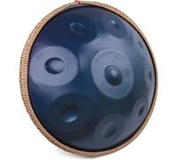 Handpan Drum In D Minor, Handpan Gold Harmonious 9 Tones, 22 Inch Handpan With Bag, Percussion For Sound Healing, Personal Meditation, Yoga