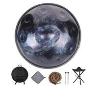 Handpan Drum Instrument for Adults with 9 to 12 Notes in D Minor, Ideal for Camping, Meditation, and Yoga, Tuned to 432HZ or 440HZ