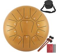 Handpan Drum Instrument HandpanDrum Hand Drum Musical Percussion Instrument for Personal Meditation, Musictherapists Shows