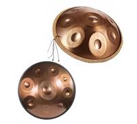 Handpan Drum Set 22 Inches 440Hz 9/10/12 Notes D Minor Steel Drum for Meditation Yoga with Soft Bag Mallets and Stand