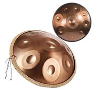 Handpan Drum Sets, 432Hz/440Hz, 9/10/12 Notes Steel Hand Pan Percussion Instruments D Minor, Steel Hand Drum For Adults With Stand, Bag, Beaters, For Sound Healing(E,432HZ/12Note)