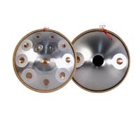 Handpan Drum Sets 440Hz/432Hz Adults Hand Pan Percussion Instruments In D Minor Steel Handpan Drum, For Yoga Training, Travel Use, Music Training, Music Team Performances(A-440Hz,9Notes)