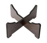 Handpan Drum Stand Steel Tongue Drum Holder Wooden Display Stand Detachable Floor Bracket Adjustable Handpan Snare(Color 1 18.5cm)