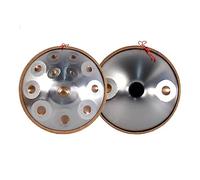 Handpan Drum, Steel Drums Sets 22 Inches 440HZ/432HZ Hand Pan Percussion Instruments with Carry Bag for Adults Professional Performance (Silver 22Inch 12Notes)