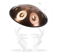 Handpan Drum Steel Hand Pan, 9/10/12/14 Notes Hand Drum In D Kurd Minor, 432 Hz Handpan Drums Percussion Instrument Steel Handpan Drum, With Handpan Bag, 2 Mallets And Hand Drum Stand(14Notes)