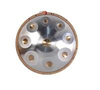 Handpan Drum Steel Hand Pan, 9/10/12 Notes Hand Drum In D Kurd Minor, 432 Hz Handpan Drums Percussion Instrument Steel Handpan Drum, With Handpan Bag, 2 Mallets And Hand Drum Stand(440Hz,9Notes)